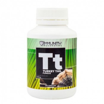 Immunity Mushrooms Australian Turkey Tail Supplement capsules 100 pack